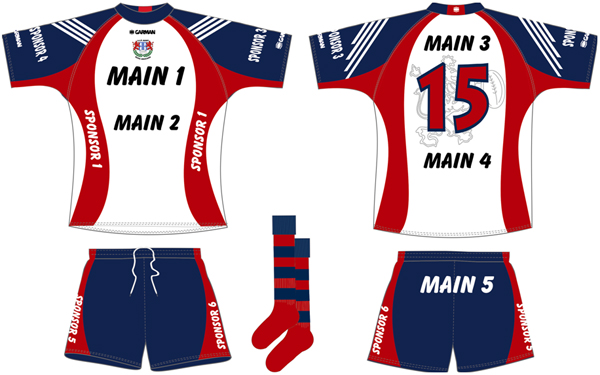 La maglia del Rugby Bassa Bresciana Leno